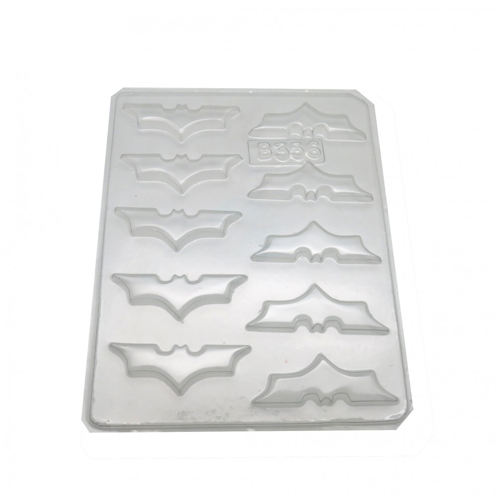Molde chocolate murcielago x 10 Cav
