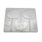 Molde chocolate colombina x3 Cav