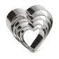 Cortadores corazones x 5 Und