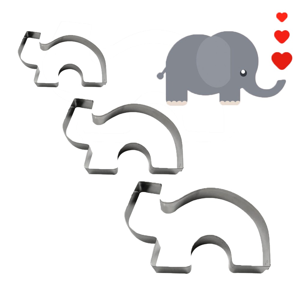 Cortadores elefante x 3