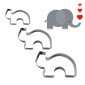Cortadores elefante x 3