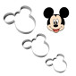 cortadores mickey x 3