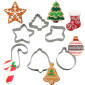 Cortador navideño arbol x 6