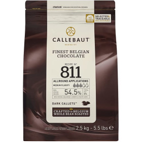 Chocolate oscuro Callebaut 811 x 2.5 kg