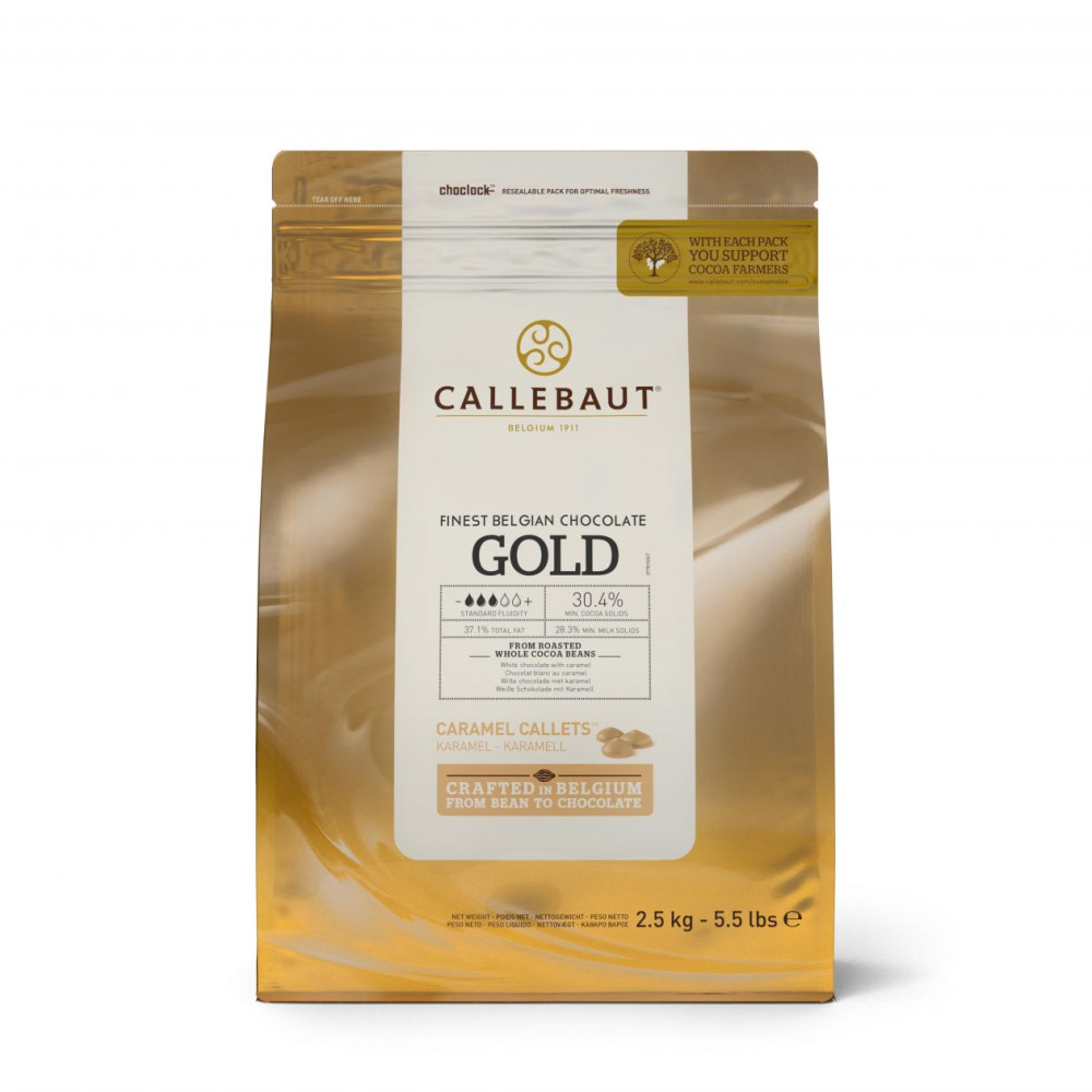 Chocolate Gold Callebaut 823 x 2.5 kg
