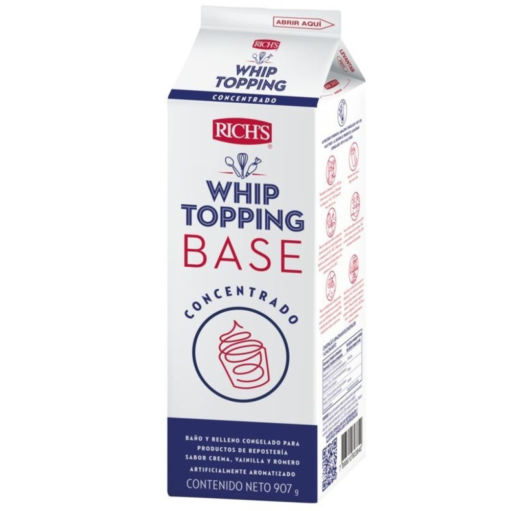 Crema Richs whip topping base x 1 kg