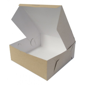 Caja de cartón 27 x 27 x 10 cm (1/2 lb)