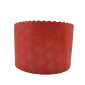 Molde panettone Rojo 500g / 50 Und