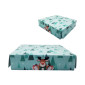Caja 22x22x5.5 pie navideña