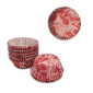 Capacillo #4 rojo decorado x 1000 Und 