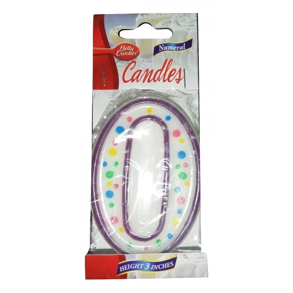 Velas numeros x und