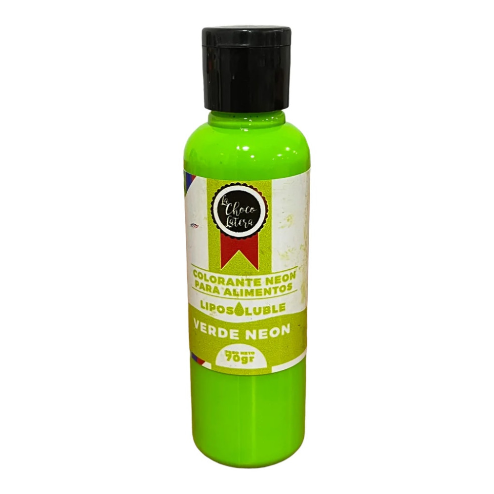 Colorante Liposoluble Verde Neon x 70 gr