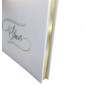 Libro de invitados blanco
