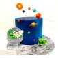 Molde silicona planetas