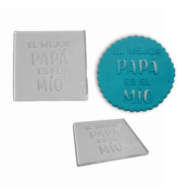 Sello El mejor papá es el mio