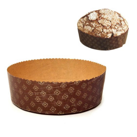 Molde panetton bajo 17x 5.5cm