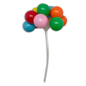 Adorno-caja Globos x 72