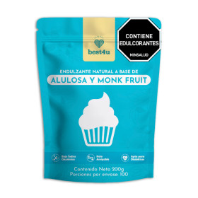 Endulzante natural de Alulosa & Monk fruit x 200 Gr