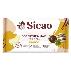 Cobertura de chocolate blanco Sicao x 1.01 Kg