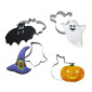 Juego cortadores calabaza/bruja