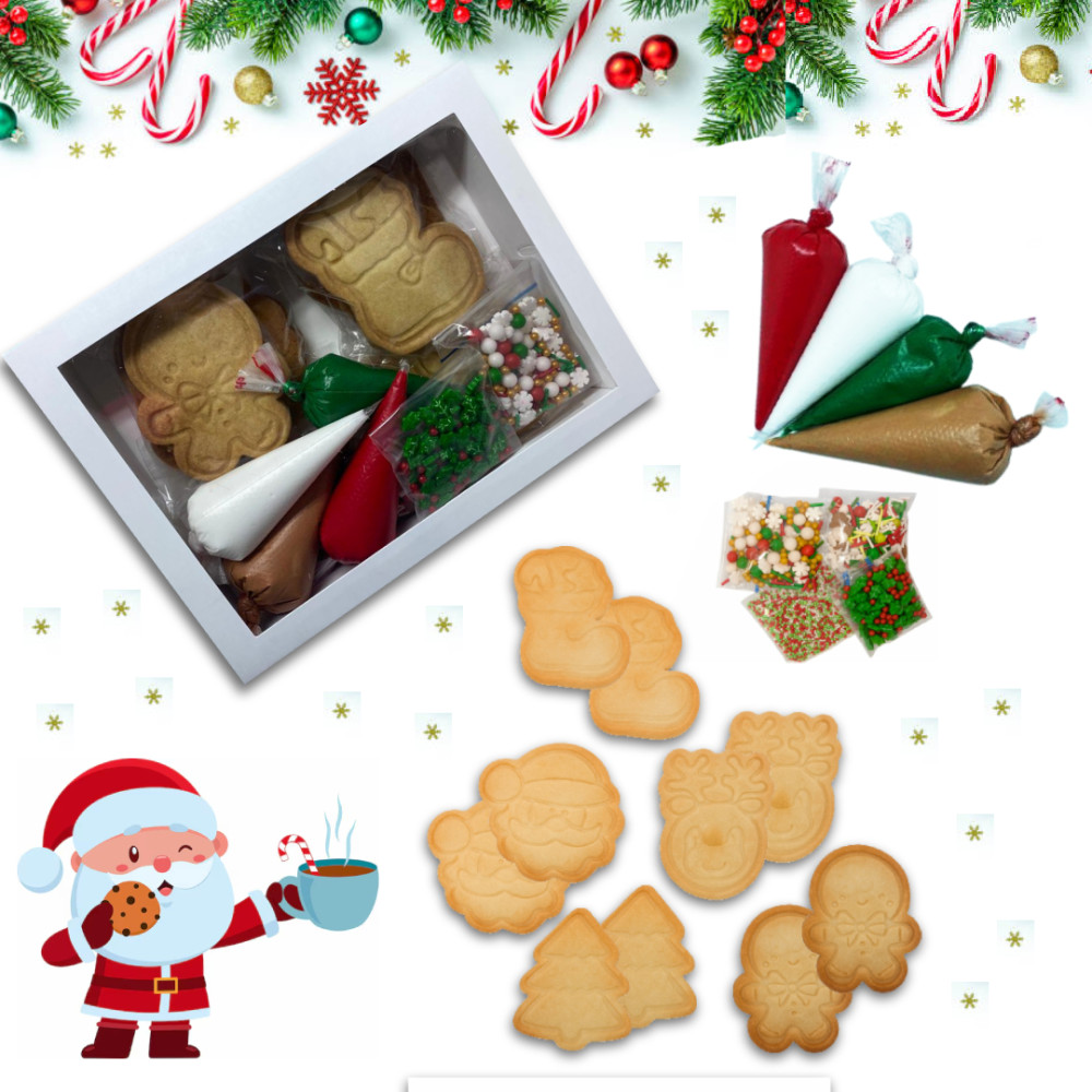 Kit galletas para decorar navideño