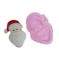 Molde silicona papa noel