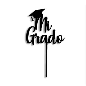 Topper Grado #9 Negro