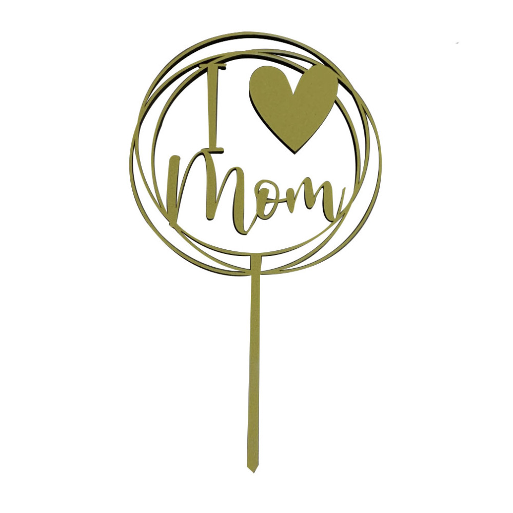 Topper I love mom