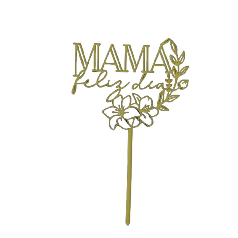 Topper Mamá feliz dia