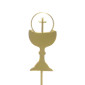 Topper caliz dorado espejo