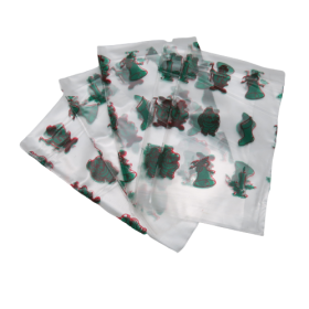 Bolsas navidad verde 8 x 10