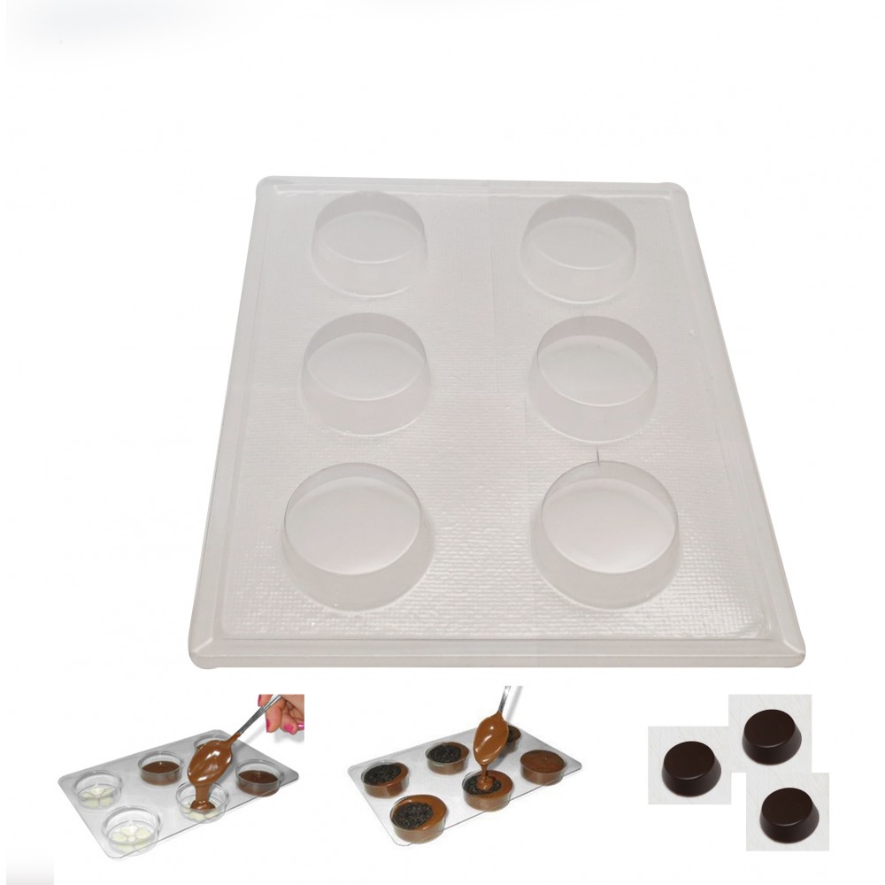 Molde acetato Choco Oreo X 2