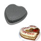Molde corazon antiadherente 22 cm 