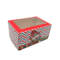 Caja cupcakes decorada navidad x 2 cav