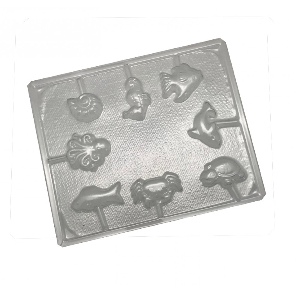 Molde chocolate mar x 8 Cav