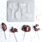 Molde chocolate madagascar x 4