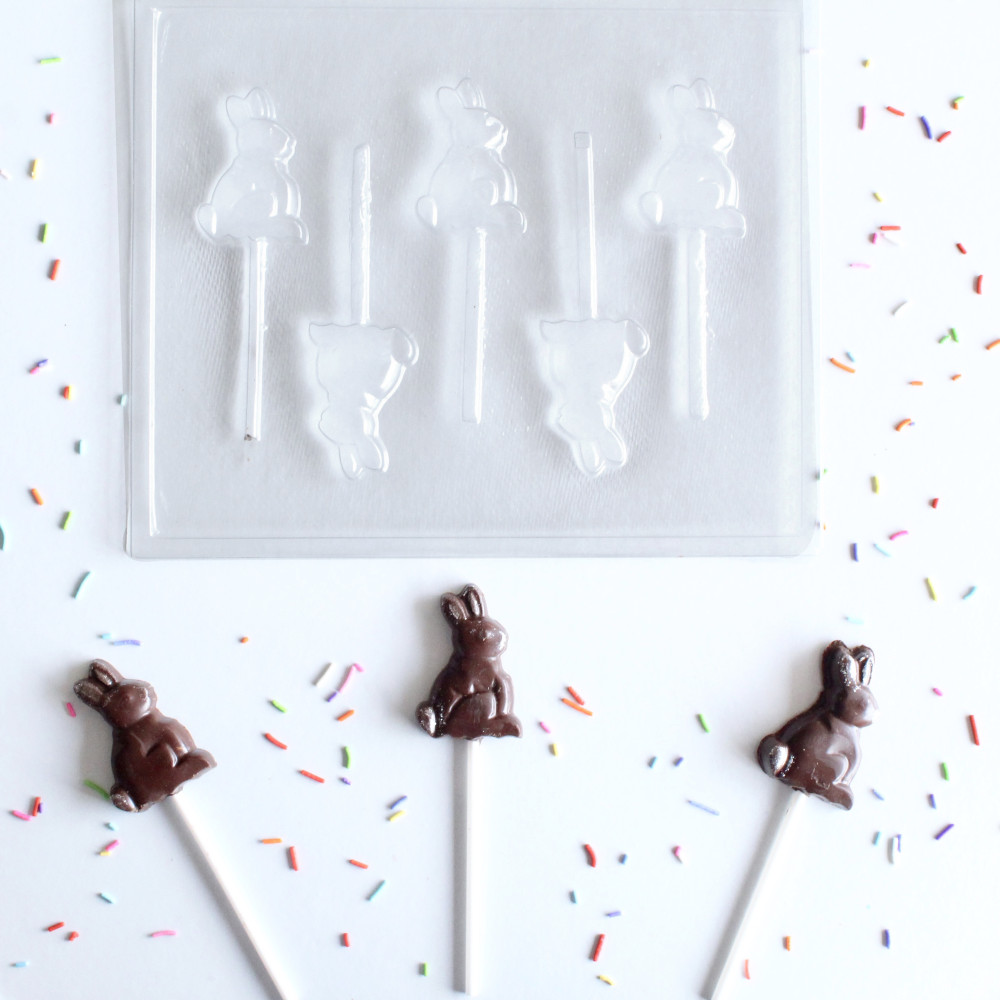 Molde chocolate conejo x 5