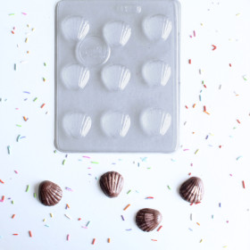 Molde chocolate concha x 9