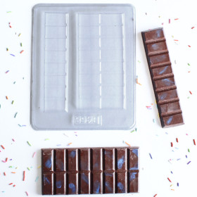 Molde barras chocolate