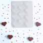 Molde choco corazon pixel x 11