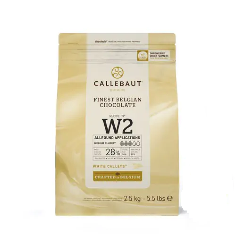 Chocolate blanco Callebaut  x 2.5 kg