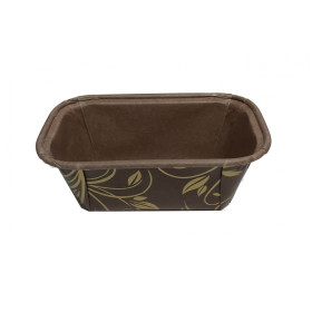 Molde plum cake cafe 100 gr x 50 Und