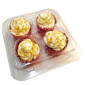 Empaque para cupcake x 4 cavidades