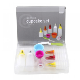 Set decoración cupcakes x 19 piezas