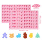 Molde silicona choco navidad x 72