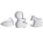 Cortadores push print baby shower x 3 pcs