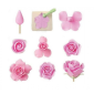 Cortador pasta de goma flor X 6 Cav