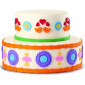 Molde silicona fondant flores