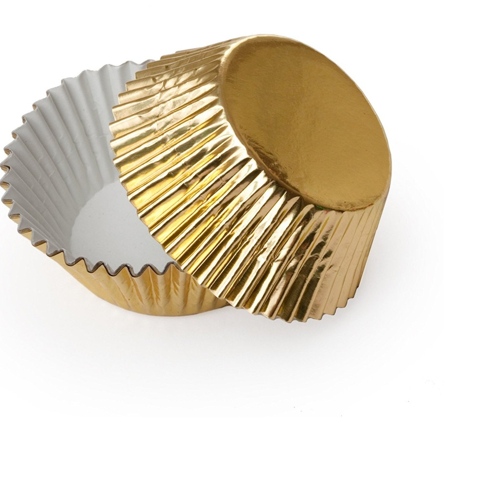Capacillo dorado metalizado  x 500 und