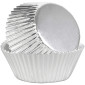Capacillo plateado metalizado  x 500 und